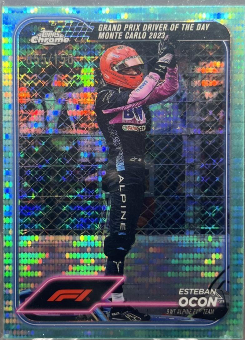Esteban Ocon [Aqua Sonar Refractor] #164