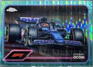 Esteban Ocon [Aqua Sonar Refractor] #81