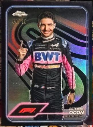Esteban Ocon [Black Refractor] #9
