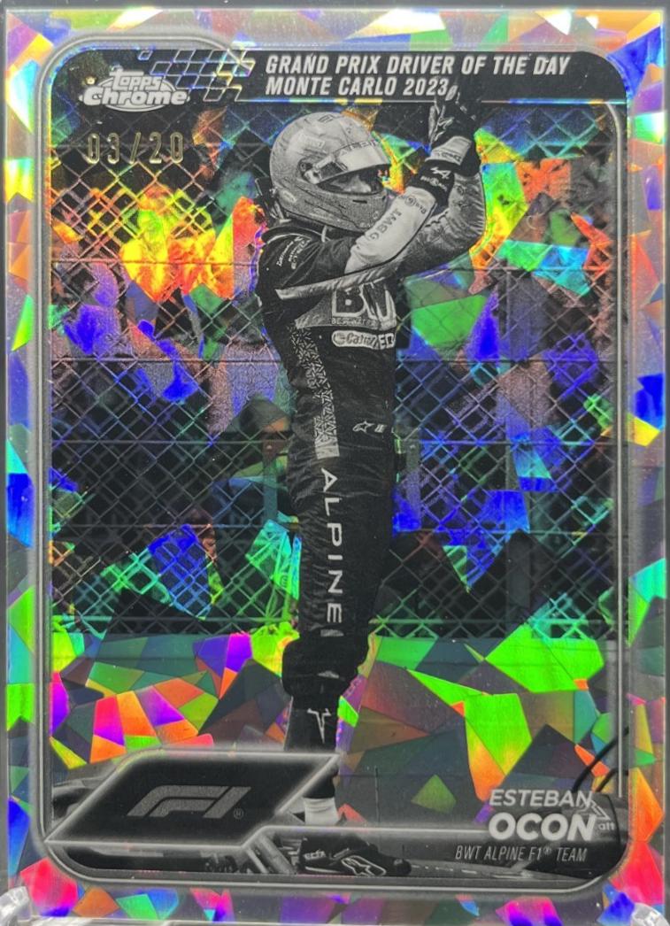 Esteban Ocon [Black White Sapphire] #164