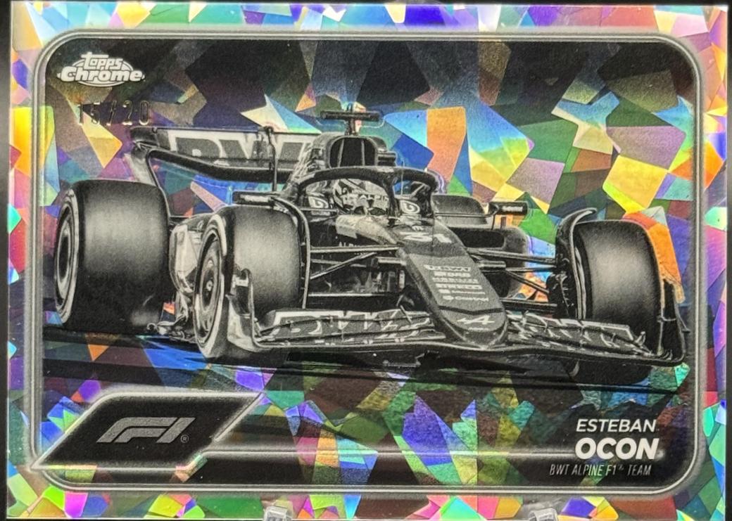 Esteban Ocon [Black White Sapphire] #81