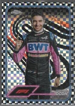 Esteban Ocon [Checker Flag Refractor] #9