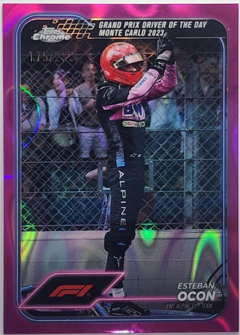 Esteban Ocon [Fuchsia Lava Refractor] #164