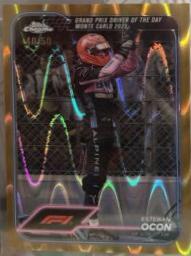 Esteban Ocon [Gold RayWave Refractor] #164
