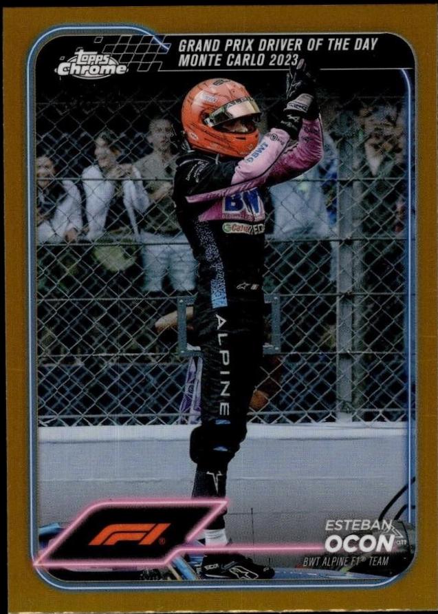 Esteban Ocon [Gold Refractor] #164