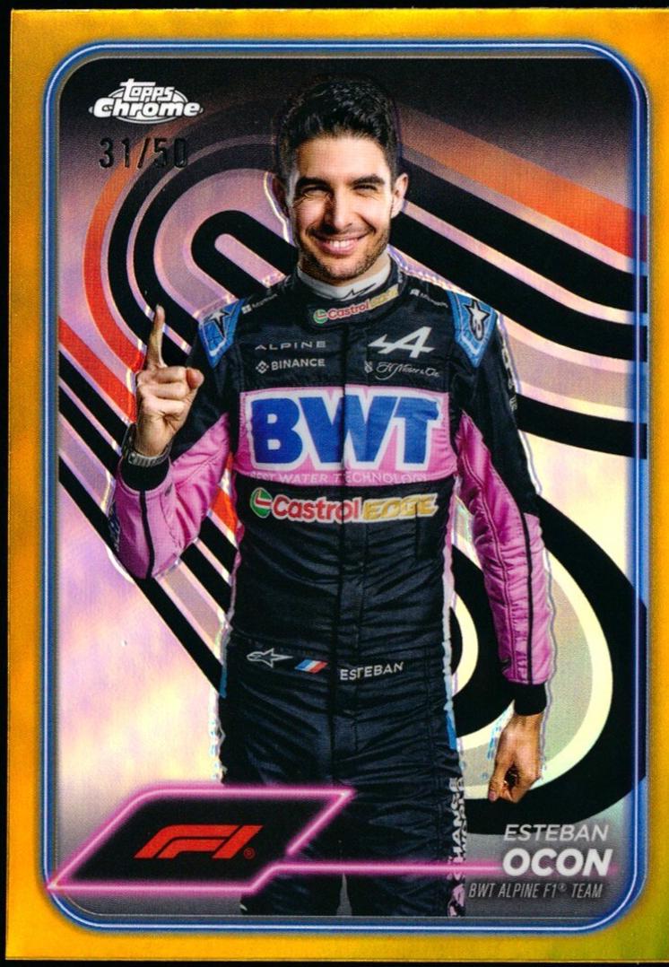 Esteban Ocon [Gold Refractor] #9