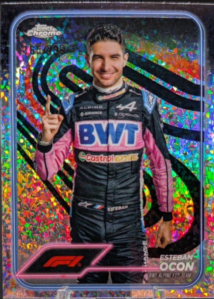 Esteban Ocon [Mini Diamond Refractor] #9