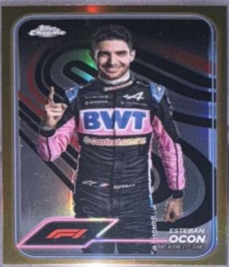 Esteban Ocon [Orange Refractor] #9