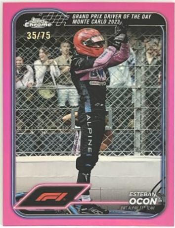 Esteban Ocon [Pink Refractor] #164
