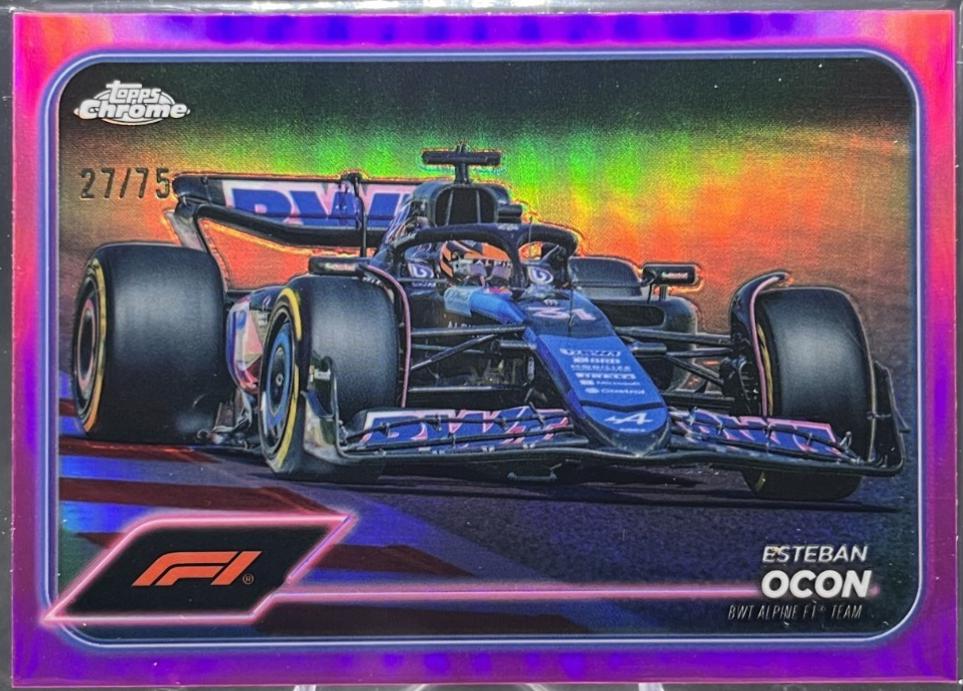 Esteban Ocon [Pink Refractor] #81