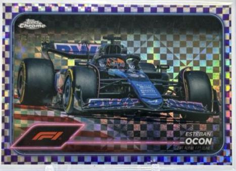 Esteban Ocon [Purple Green Refractor] #81