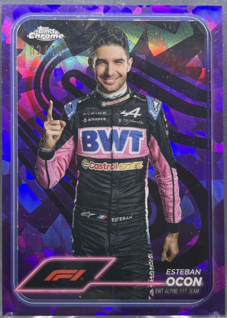 Esteban Ocon [Purple Sapphire] #9