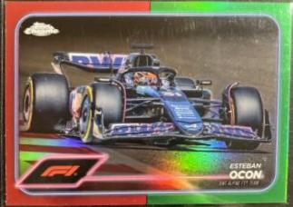 Esteban Ocon [Red Green Refractor] #81