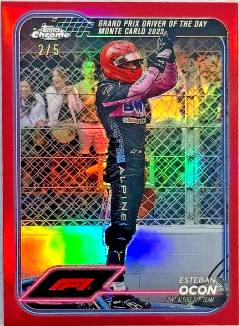 Esteban Ocon [Red Refractor] #164