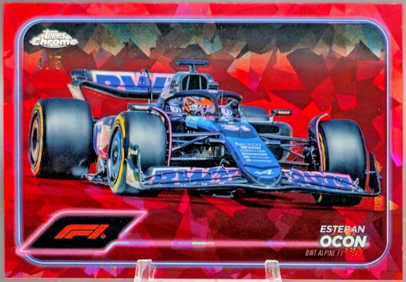 Esteban Ocon [Red Refractor] #81