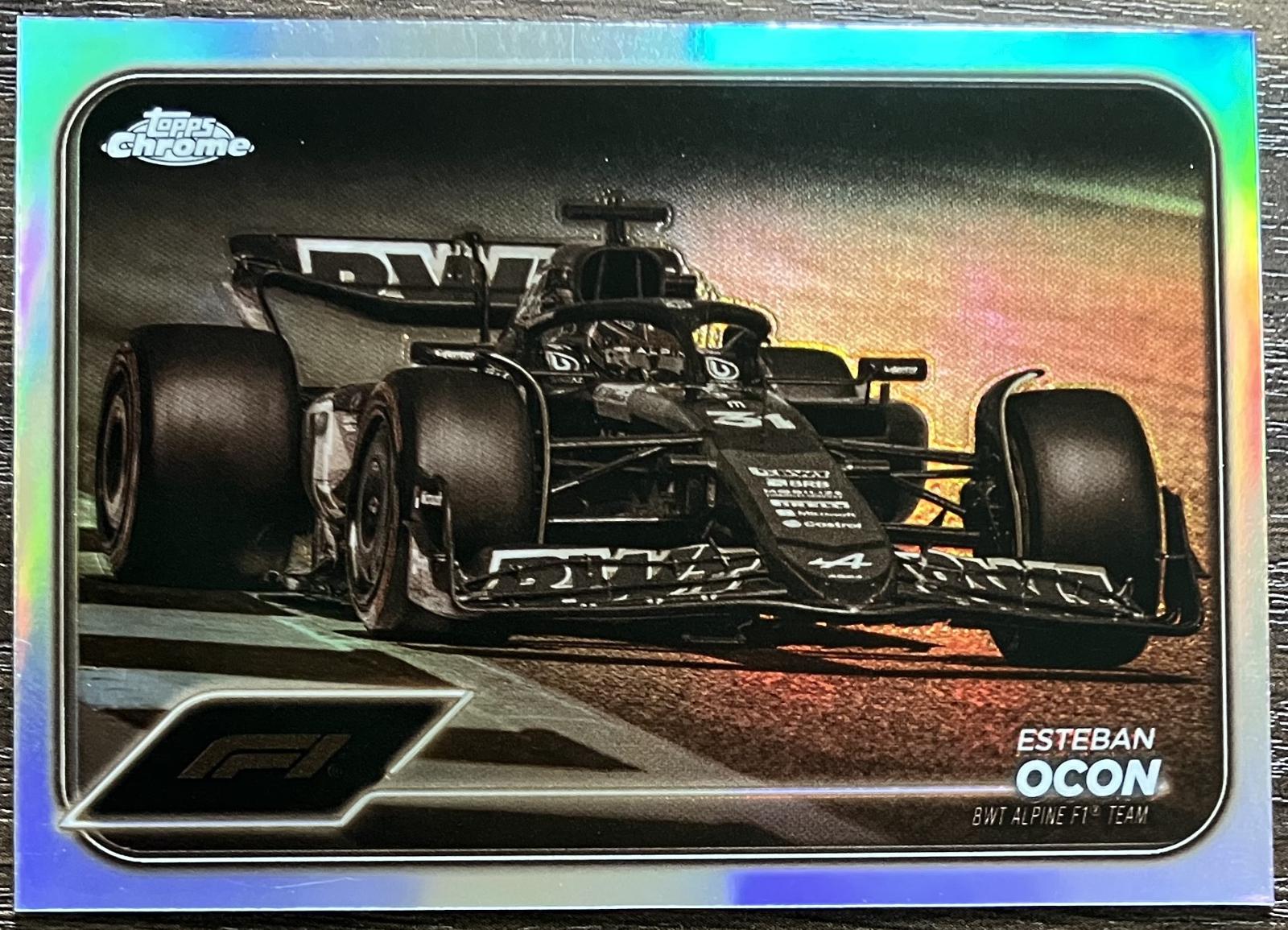 Esteban Ocon [Sepia Refractor] #81