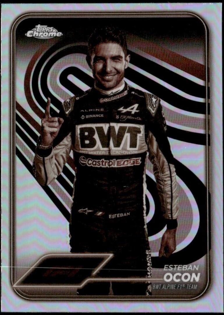 Esteban Ocon [Sepia Refractor] #9