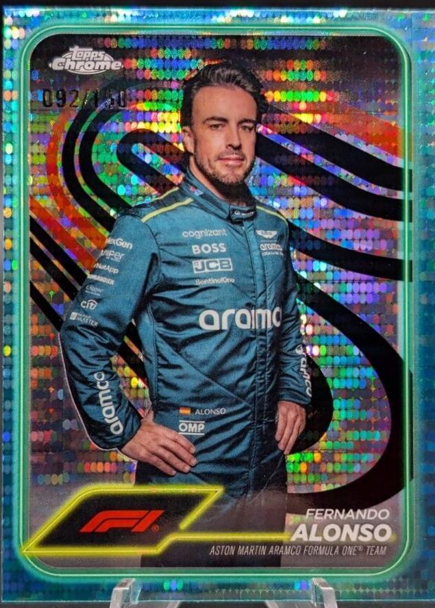 Fernando Alonso [Aqua Sonar Refractor] #11