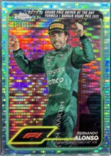 Fernando Alonso [Aqua Sonar Refractor] #159