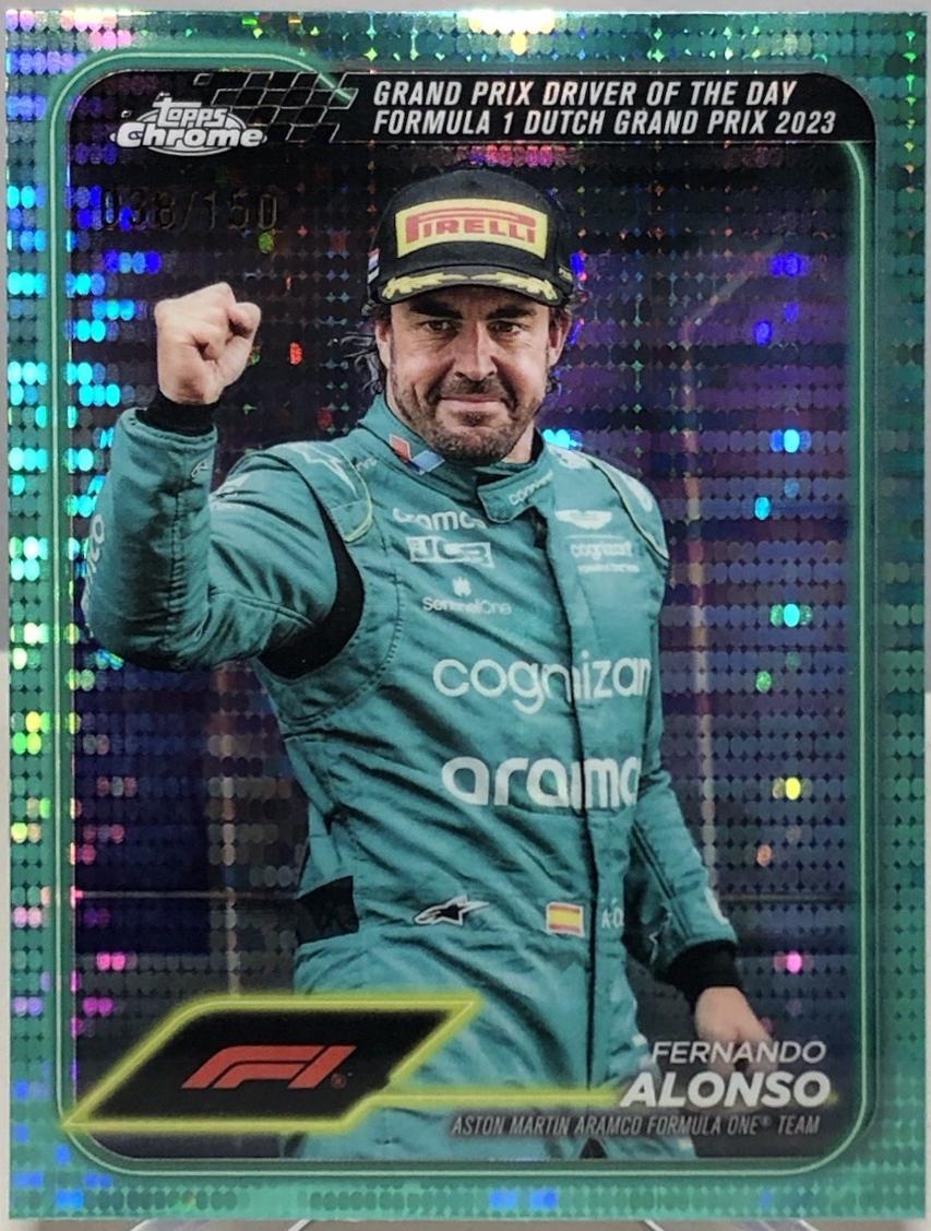 Fernando Alonso [Aqua Sonar Refractor] #171