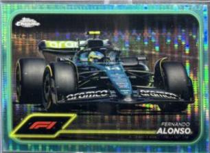 Fernando Alonso [Aqua Sonar Refractor] #83