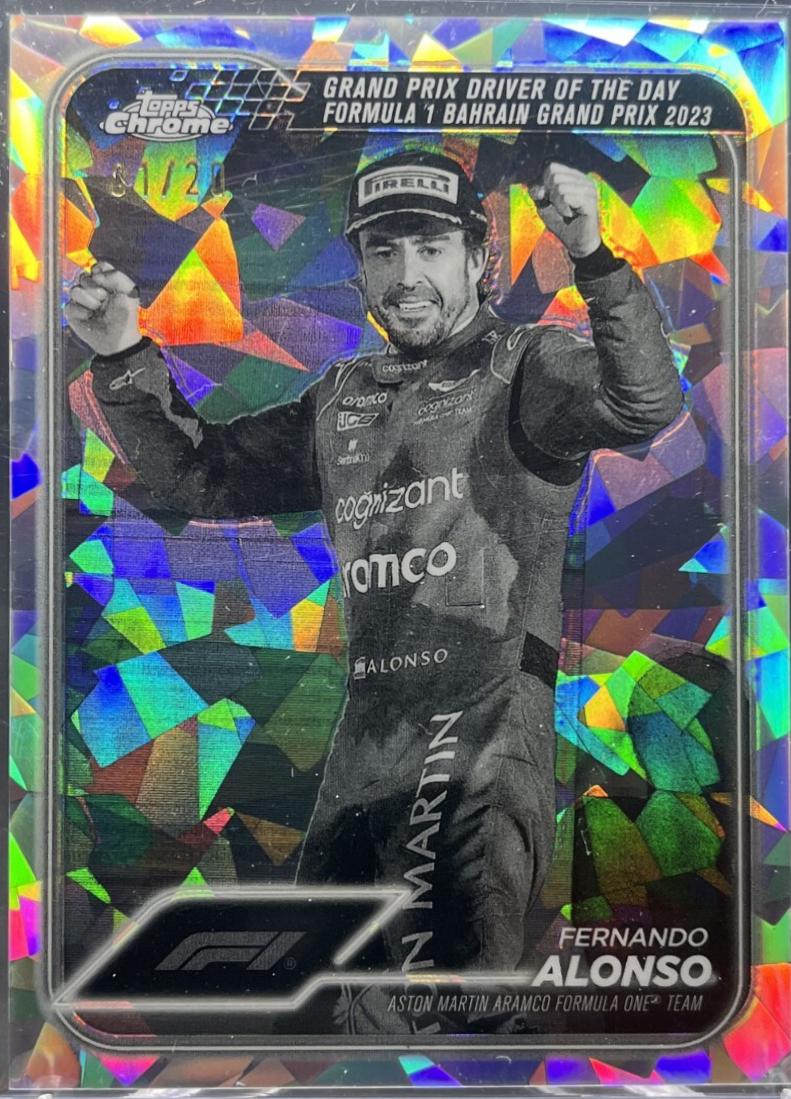 Fernando Alonso [Black White Sapphire] #159