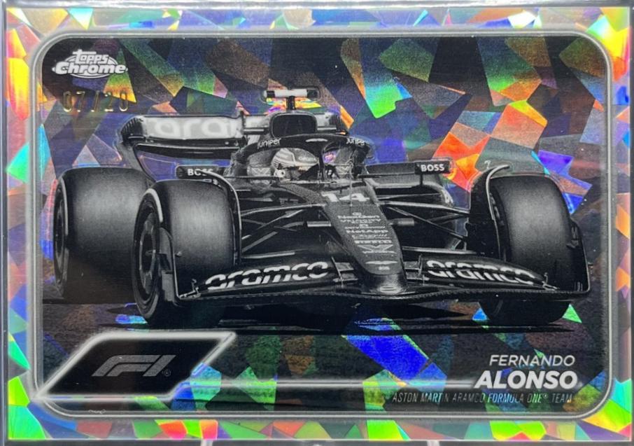 Fernando Alonso [Black White Sapphire] #83