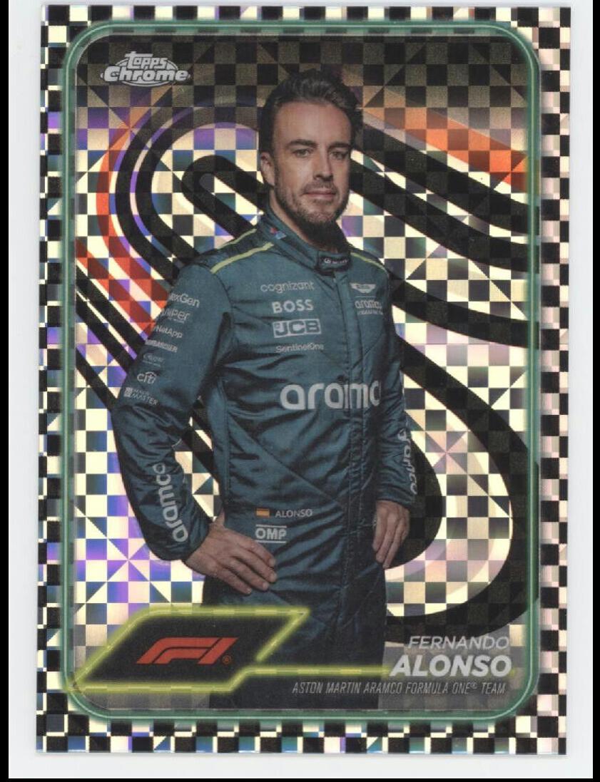 Fernando Alonso [Checker Flag Refractor] #11