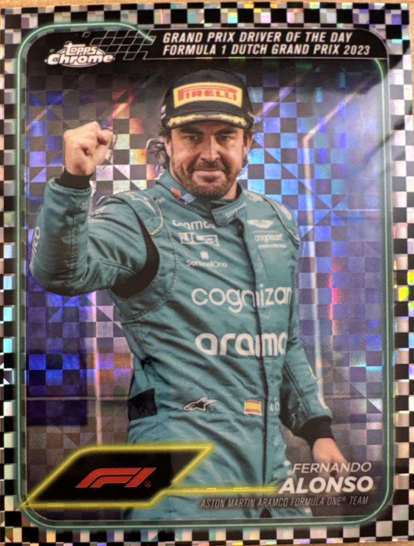 Fernando Alonso [Checker Flag Refractor] #171