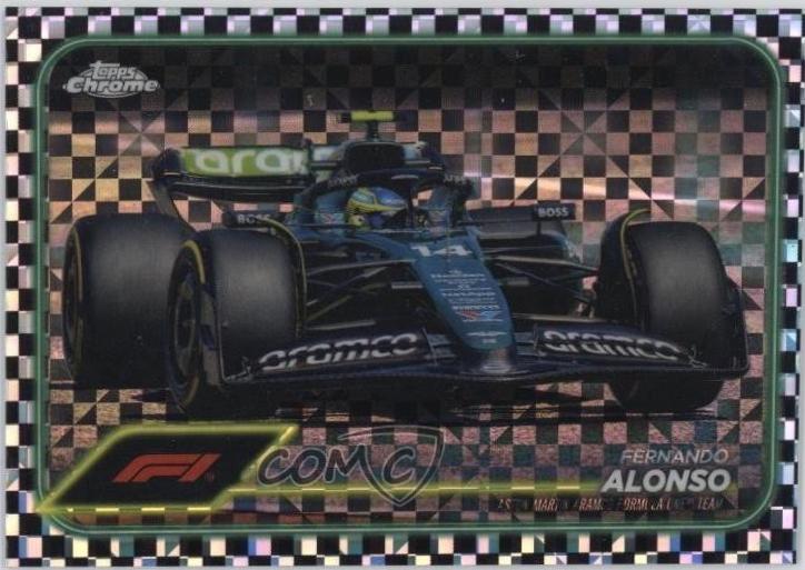 Fernando Alonso [Checker Flag Refractor] #83
