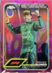 Fernando Alonso [Fuchsia Lava Refractor] #159