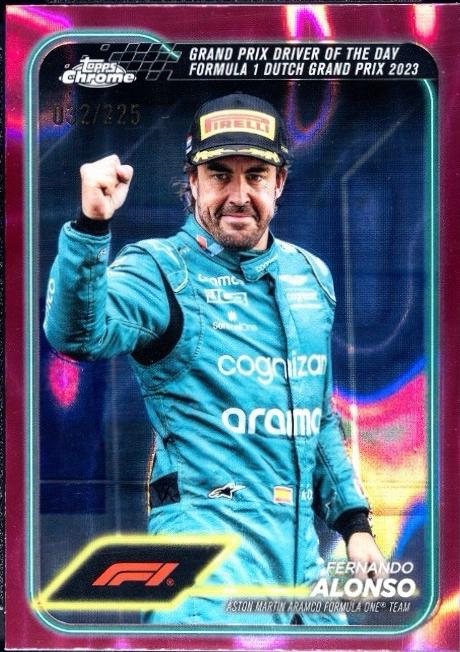 Fernando Alonso [Fuchsia Lava Refractor] #171
