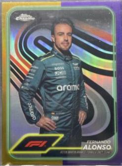 Fernando Alonso [Gold Purple Refractor] #11