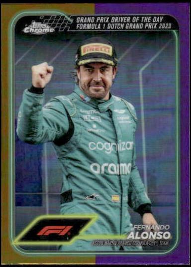 Fernando Alonso [Gold Purple Refractor] #171