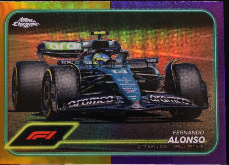 Fernando Alonso [Gold Purple Refractor] #83