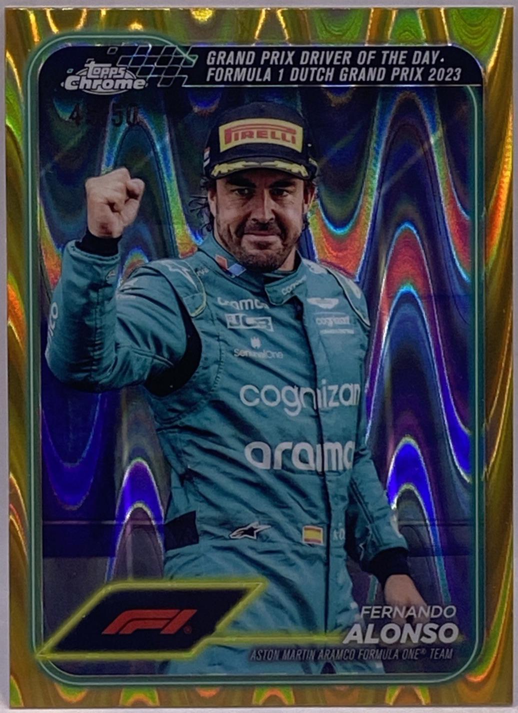 Fernando Alonso [Gold RayWave Refractor] #171