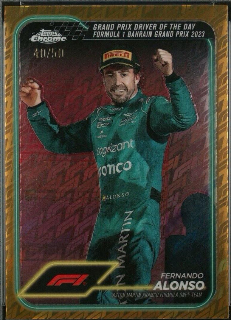 Fernando Alonso [Gold Refractor] #159
