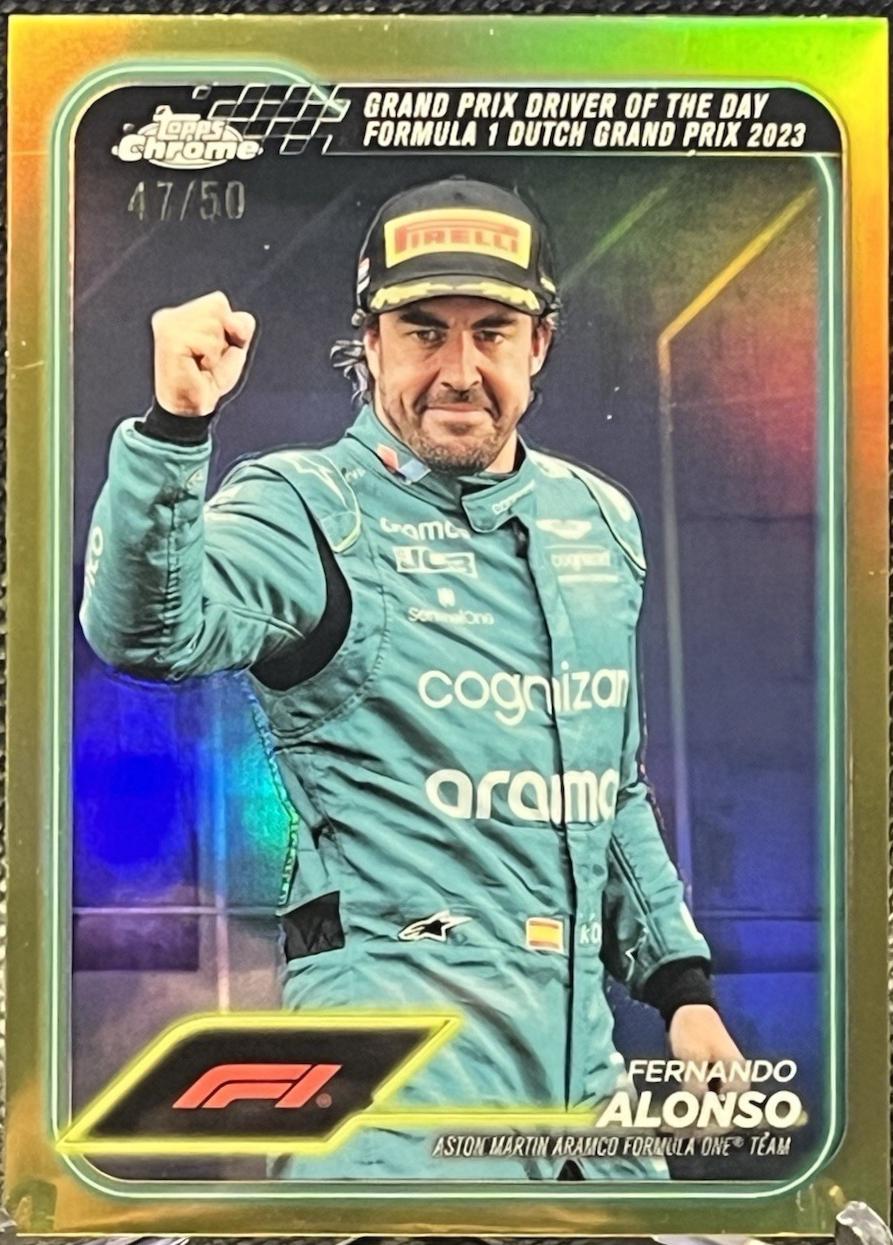 Fernando Alonso [Gold Refractor] #171
