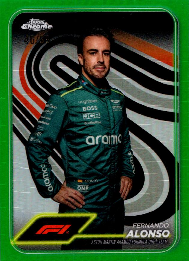 Fernando Alonso [Green Refractor] #11