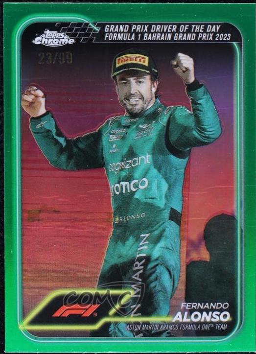Fernando Alonso [Green Refractor] #159
