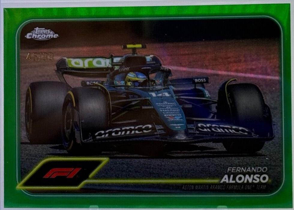 Fernando Alonso [Green Refractor] #83