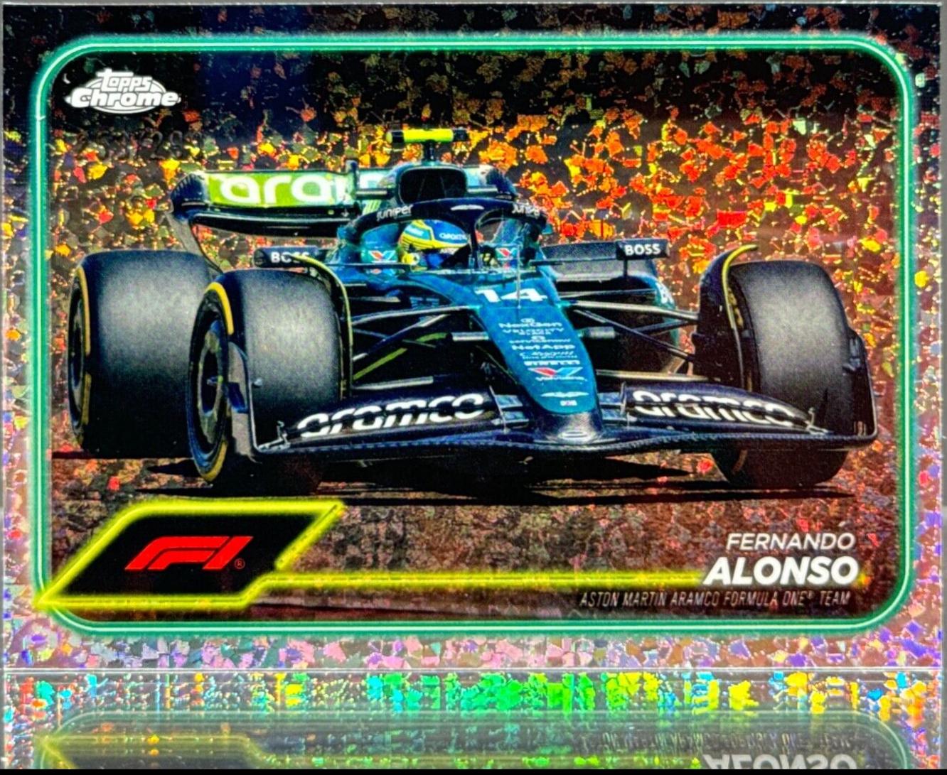 Fernando Alonso [Mini Diamond Refractor] #83