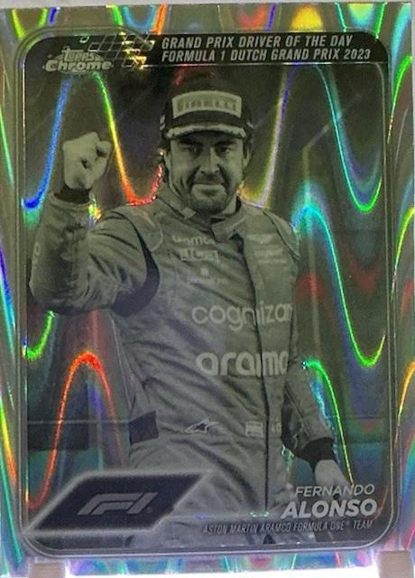Fernando Alonso [Orange RayWave Refractor] #171