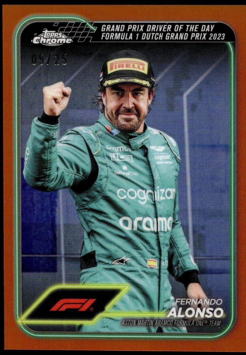 Fernando Alonso [Orange Refractor] #171