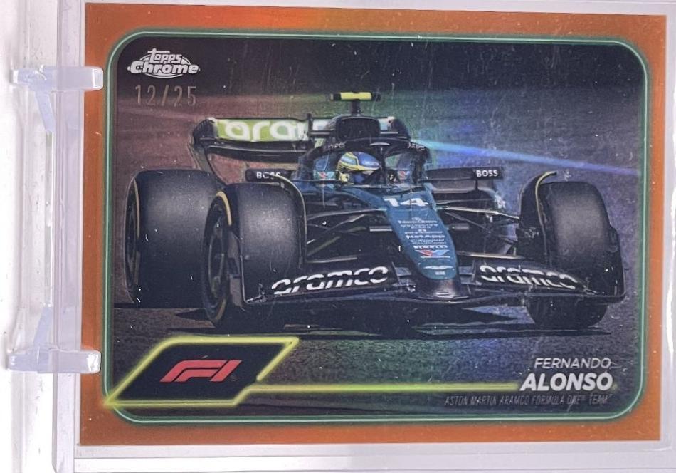 Fernando Alonso [Orange Refractor] #83