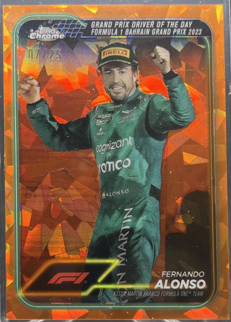Fernando Alonso [Orange Sapphire] #159