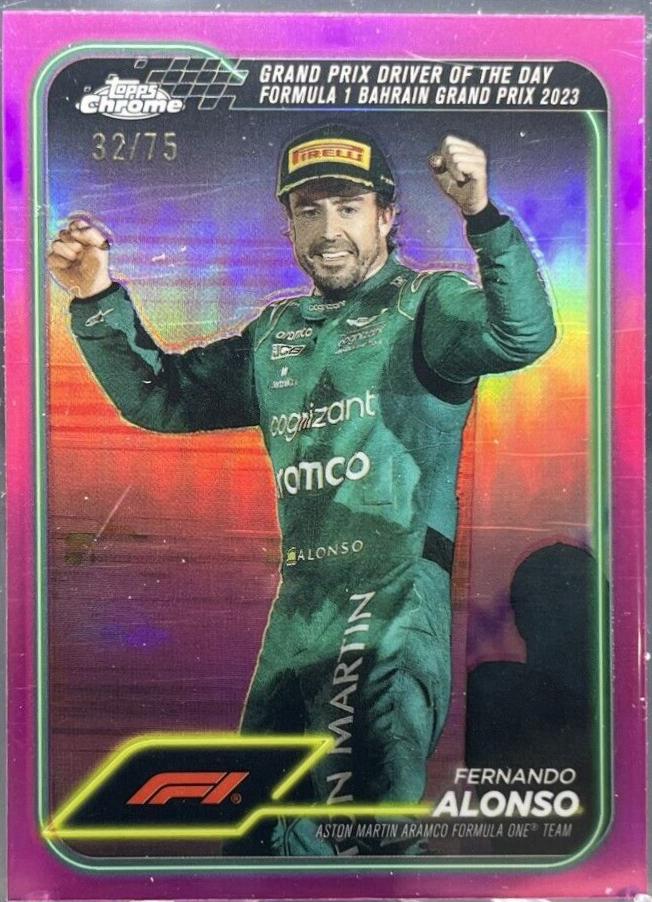 Fernando Alonso [Pink Refractor] #159