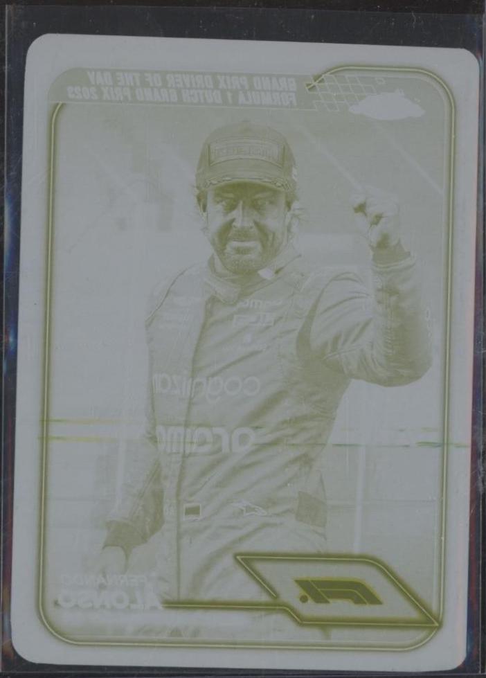Fernando Alonso [Printing Plate] #171
