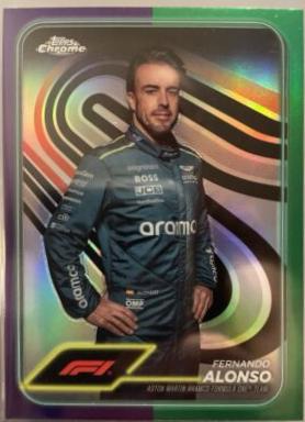 Fernando Alonso [Purple Green Refractor] #11