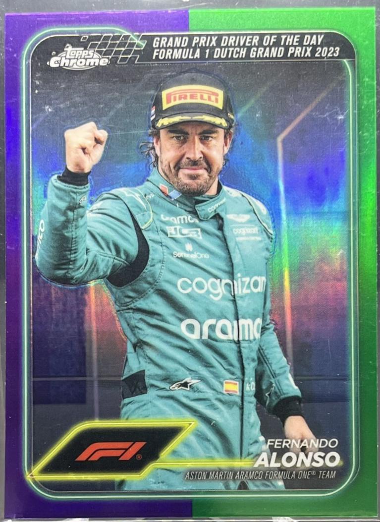 Fernando Alonso [Purple Green Refractor] #171